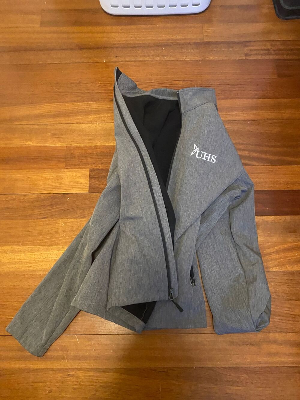 gray jacket - Picture 2 of 3